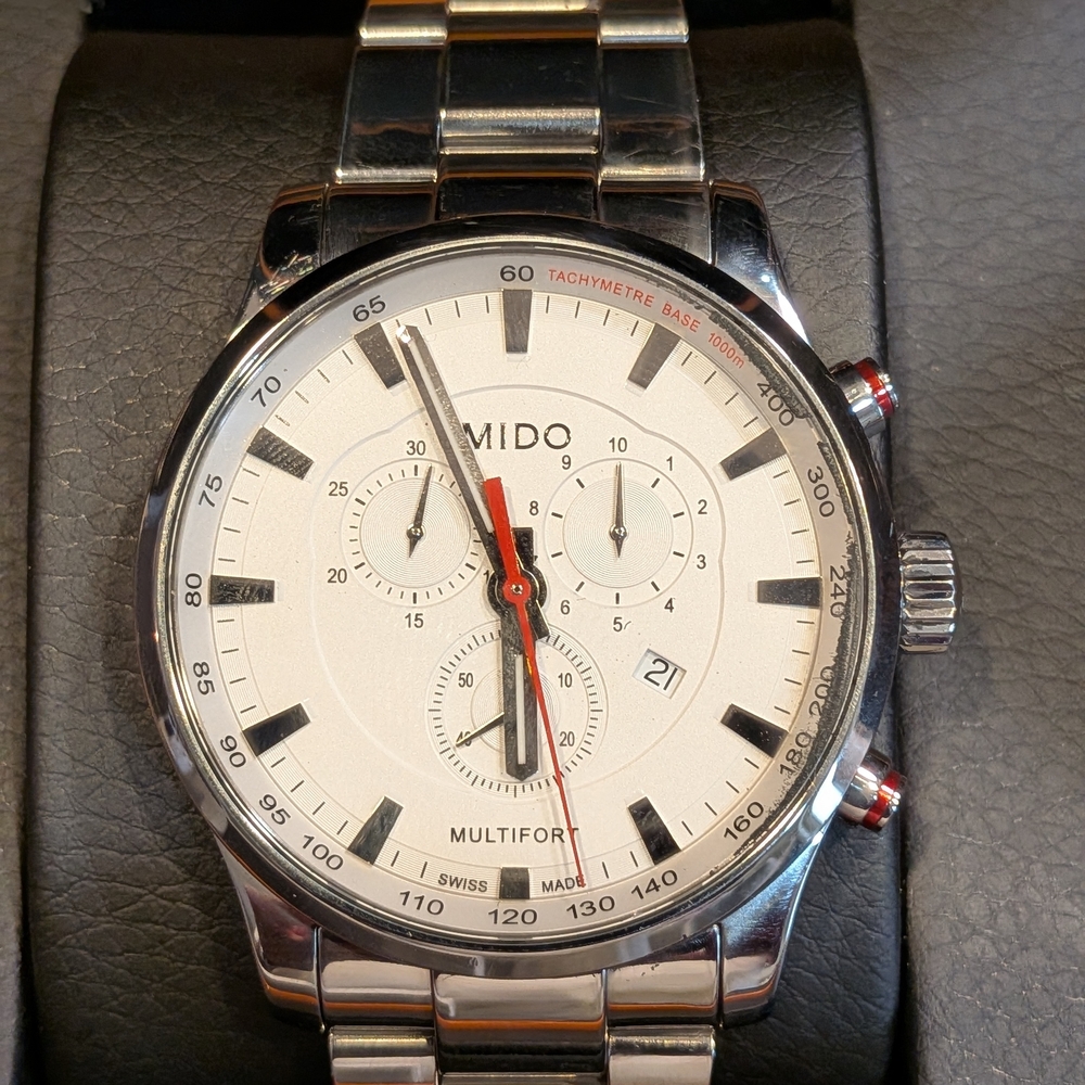 Mido Silver Men's Watch